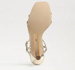 Load image into Gallery viewer, The Strappy Dress Sandal in Jute Gold
