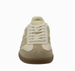 Load image into Gallery viewer, The Retro Soccer Lace Sneaker in Butter Beige
