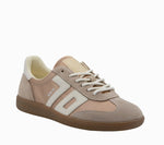 Load image into Gallery viewer, The Retro Soccer Lace Sneaker in Beige
