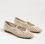 Load image into Gallery viewer, The Woven Maryjane Ballet in Modern Ivory
