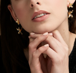 Load image into Gallery viewer, The Flower Ear Jacket in Gold
