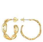 Load image into Gallery viewer, The Link Hoop in Gold
