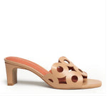 Load image into Gallery viewer, The Circle Slide Sandal in Tea

