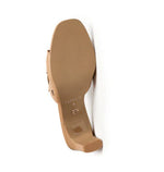 Load image into Gallery viewer, The Circle Slide Sandal in Tea
