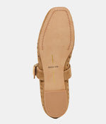 Load image into Gallery viewer, The Perforated MaryJane Flat in Light Brown
