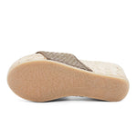 Load image into Gallery viewer, The Woven Cork Wedge in Copper
