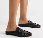 Load image into Gallery viewer, The Classic Loafer Mule in Black
