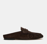 Load image into Gallery viewer, The Classic Loafer Mule in Chocolate
