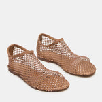 Load image into Gallery viewer, The Mesh with Rhinestone Flat in Blush
