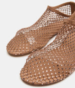 Load image into Gallery viewer, The Mesh with Rhinestone Flat in Blush
