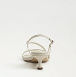 Load image into Gallery viewer, The Strappy Kitten Heel Sandal in Modern Ivory
