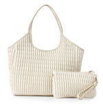 Load image into Gallery viewer, The Twist Tote in Ecru
