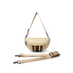 Load image into Gallery viewer, The Little Runaway Belt Bag in Blonde Stripe
