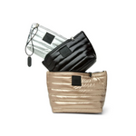Load image into Gallery viewer, The Travel Trio Pouches in Pearl Cashmere
