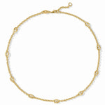 Load image into Gallery viewer, The Laguna Delicate Station Necklace in Gold
