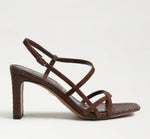 Load image into Gallery viewer, The Strappy Dress Sandal in Ande Brown
