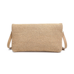 Load image into Gallery viewer, The Rattan Ring Clutch in Natural
