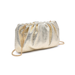 Load image into Gallery viewer, The Metallic Clutch in Gold

