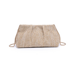 Load image into Gallery viewer, The Pleated Clutch in Natural
