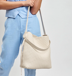 Load image into Gallery viewer, The Woven Hobo in Oatmilk
