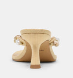 Load image into Gallery viewer, The Bead Shell Thong Sandal in Light Natural
