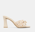 Load image into Gallery viewer, The Shell &amp; Pearl Sandal in Oatmeal
