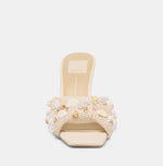 Load image into Gallery viewer, The Shell &amp; Pearl Sandal in Oatmeal
