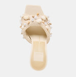 Load image into Gallery viewer, The Shell &amp; Pearl Sandal in Oatmeal

