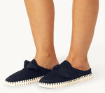 Load image into Gallery viewer, Tulip 4088 - The Bow Mule in Dark Indigo
