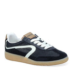 Load image into Gallery viewer, The Mesh Lace Up Sneaker in Black Ivory
