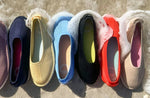 Load image into Gallery viewer, The Machine Washable Ballet Flat in Platino

