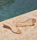 Load image into Gallery viewer, The Vinyl &amp; Cork Sandal in Clear
