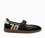 Load image into Gallery viewer, The Aya MaryJane Sneaker in Black
