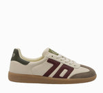 Load image into Gallery viewer, The Retro Soccer Lace Sneaker in Butter Wine
