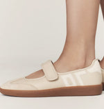 Load image into Gallery viewer, The Aya MaryJane Sneaker in Beige
