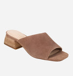 Load image into Gallery viewer, The Asymmetrical Sandal in Taupe
