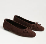 Load image into Gallery viewer, The Woven Ballet Flat in Java Suede
