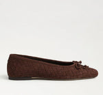 Load image into Gallery viewer, The Woven Ballet Flat in Java Suede
