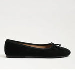 Load image into Gallery viewer, The Classic Ballet Flat in Black Suede
