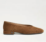 Load image into Gallery viewer, The Square Toe Ballet Flat in Warm Nutmeg
