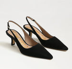 Load image into Gallery viewer, The Sling Back Pointed Pump in Black
