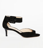 Load image into Gallery viewer, The Ankle Strap Sandal in Black
