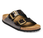 Load image into Gallery viewer, Arizona Animal - The Birkenstock Signature Double Band Sandal in Brown
