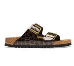 Load image into Gallery viewer, Arizona Animal - The Birkenstock Signature Double Band Sandal in Brown
