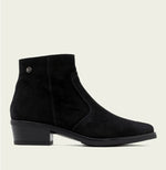 Load image into Gallery viewer, The Western Ankle Bootie in Black
