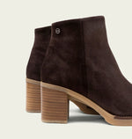 Load image into Gallery viewer, The Inside Zip Ankle Bootie in Moka
