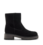 Load image into Gallery viewer, The Waterproof Ankle Bootie with Faux Fur Lining in Black

