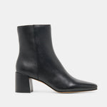 Load image into Gallery viewer, The Mid Heel Almond Toe Bootie in Black
