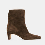 Load image into Gallery viewer, The Snip Toe Bootie with Back V Cutout in Espresso
