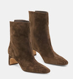 Load image into Gallery viewer, The Snip Toe Bootie with Back V Cutout in Espresso
